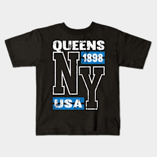 Queens NY Kids T-Shirt